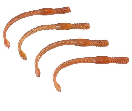 Kit di attiranti per pesci da 50 pezzi - Finte calamite per pesci persico/tigre - Sostituti artificiali di esca - Modelli realistici di vermi - Materiale PV di alta qualità