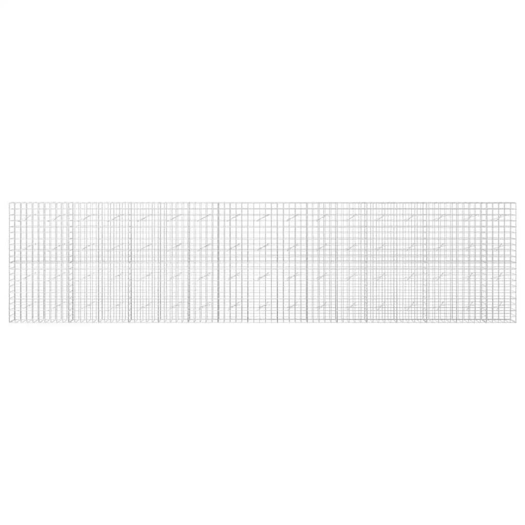 Gabione con Filo da 3,5 mm e Rete da 10x10 cm 850x10x200 cm 3463067