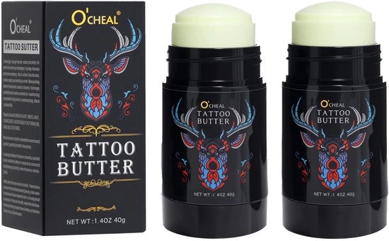 Creme di trasferimento per tatuaggi - Colori intensificati - Protezione per nuove tatuaggi - 3 pezzi - Dosing precisa