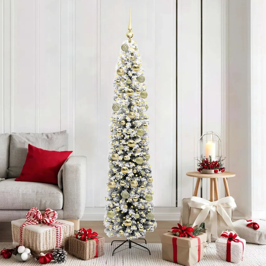 Albero di Natale artificiale con 300 LED Verde 180 cm 3395022
