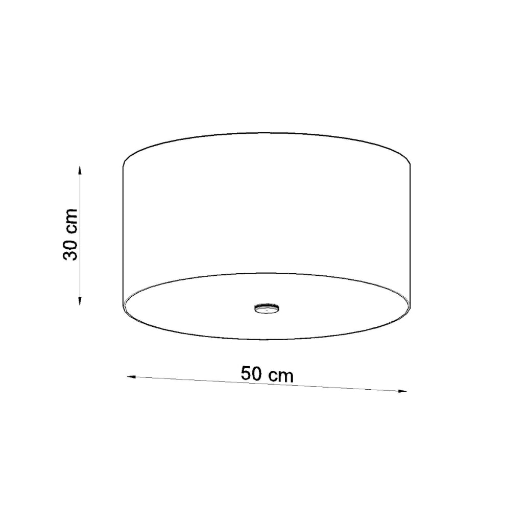 Lampadario OTTO 50 bianco
