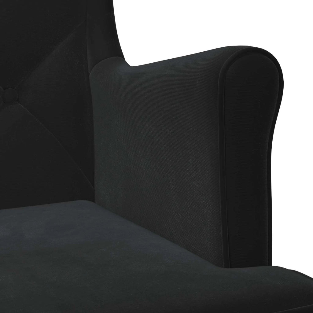 Poltrona Nero Velluto 42029912