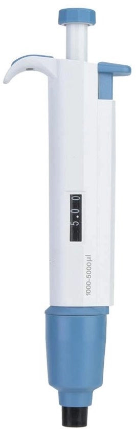 Pipettatore Adattabile 1000-5000ul - Manico Ergonomico - Valori di Misura Intuitivi - Strumento di Calibrazione - Prelevamento di Liquidi - Adatto per Ricerca - Micropipetta