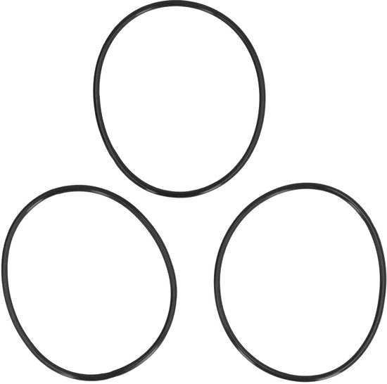 O Ring di Sostituzione - Gomma Nitrilica - Nero - Anelli di Sigillatura - Adatto per Filtro Acqua - 148x140x4mm