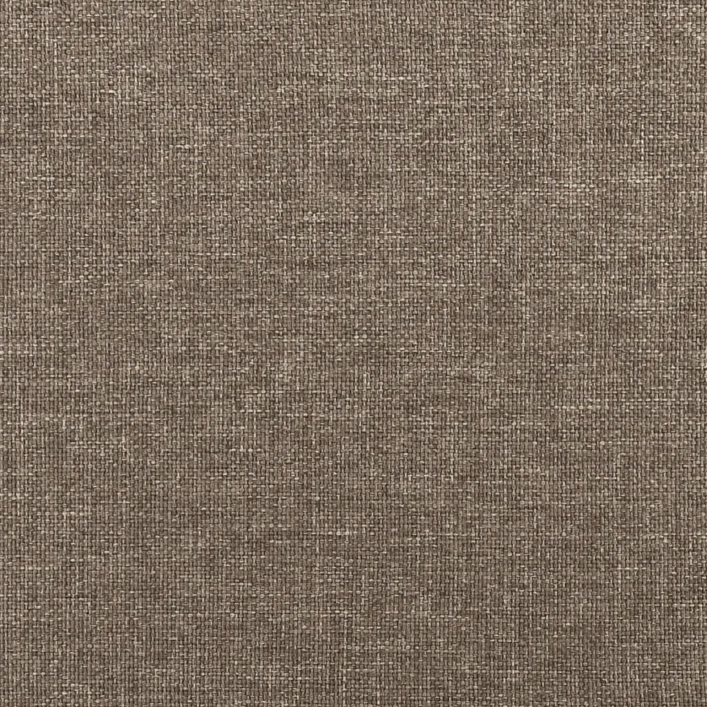 Letto singolo | Letto per adulti | Giroletto senza Materasso Tortora 80x200 cm Tessuto