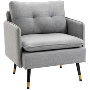 Poltrona ¨C Zephmum ¨C Grigio 76x68x80 cm