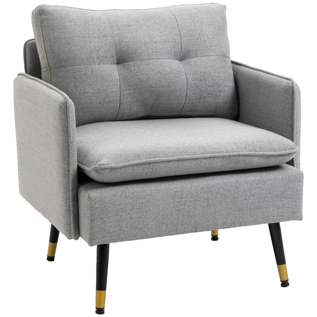 Poltrona ¨C Zephmum ¨C Grigio 76x68x80 cm