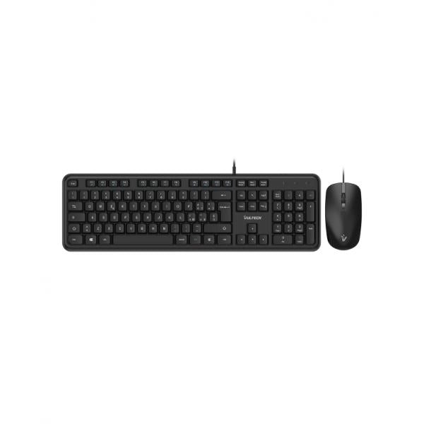 KIT TASTIERA-MOUSE USB 2000DPI Vultech