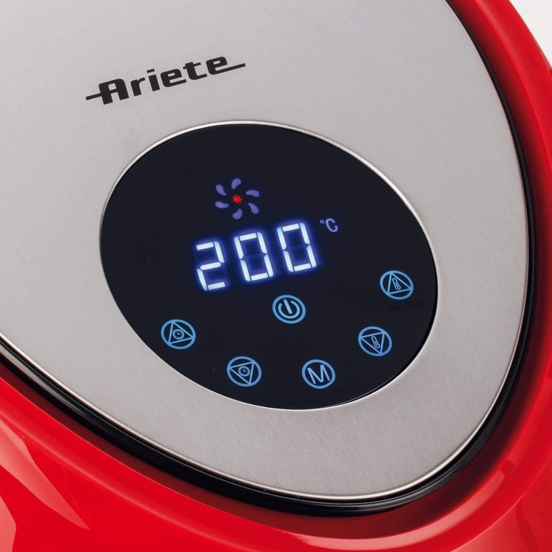 Friggitrice ad Aria XXL - 7 Litri - Cottura Senza Olio - 1800 Watt - Rosso
