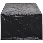 Copertura per Mobili da Giardino con 8 Occhielli-Coprimobili da giardino 180x140x90 cm