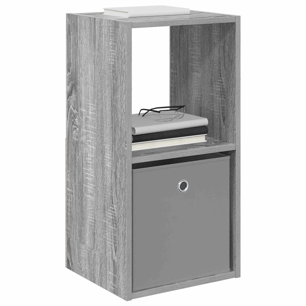 Comodino Grigio Sonoma 35 x 32 x 68,5 cm Legno multistrato 8000638