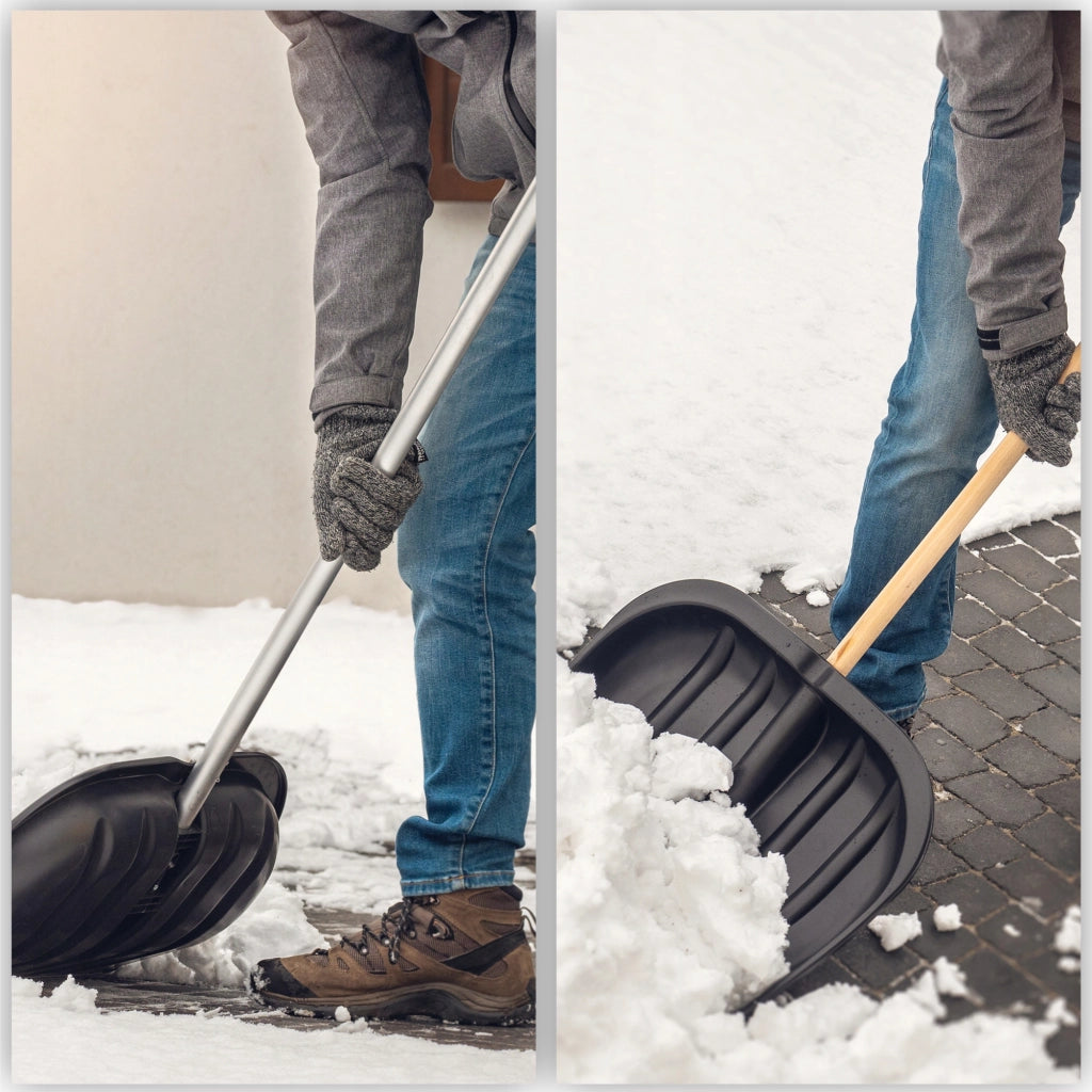 Pala da neve KADAX Raschietto da neve senza manico largo