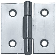 CERNIERA QUADRA PERNO FISSO IN ACCIAIO ZINCATO mm. 65x65 24.00 pz