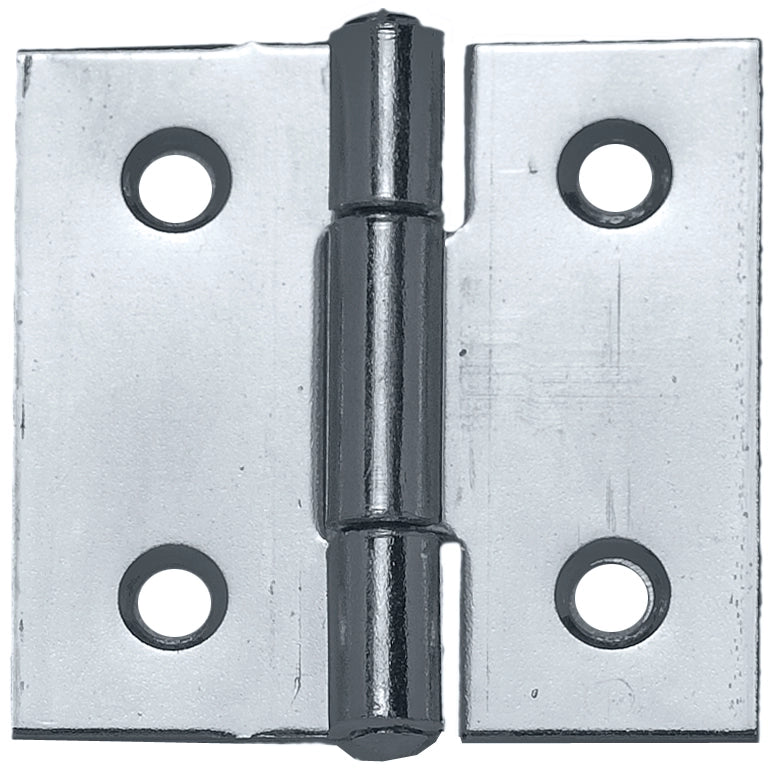 CERNIERA QUADRA PERNO FISSO IN ACCIAIO ZINCATO mm. 65x65 24.00 pz