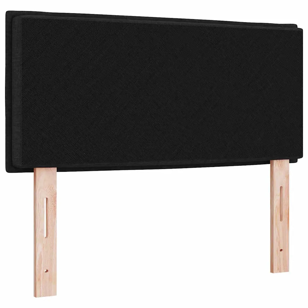 Testiera | Testata Nero 90 cm Tessuto