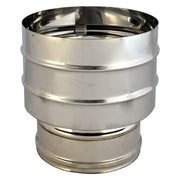Fumaio doppia parete antivento ø 25/30 cm