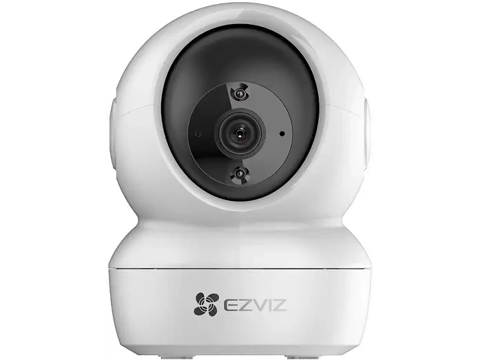 EZVIZ - H6c 2K+ 4MP - telecamera da interno motorizzata Wi-Fi Pan & Tilt