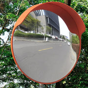 Specchio per Traffico Convesso-Specchio Panoramico Plastica PC Arancione 45 cm