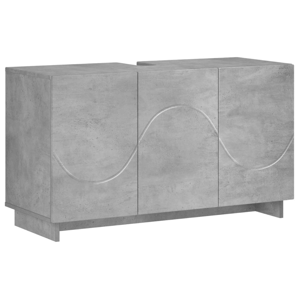 Mobile da bagno Grigio Cemento 101 x 41 x 58 cm 8011624