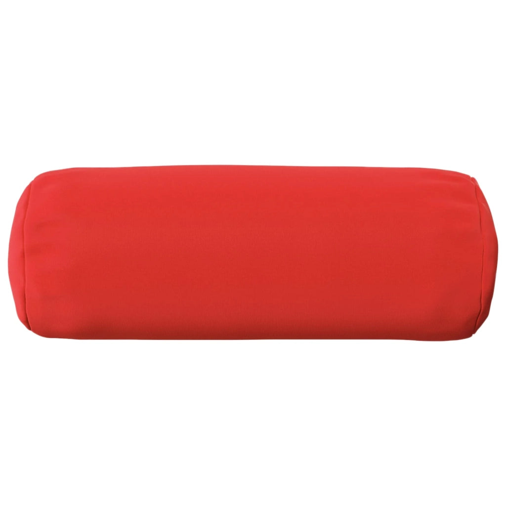Federa 2 pcs HEERLEN Rosso Ø 15 x 40 cm Poliestere 923337
