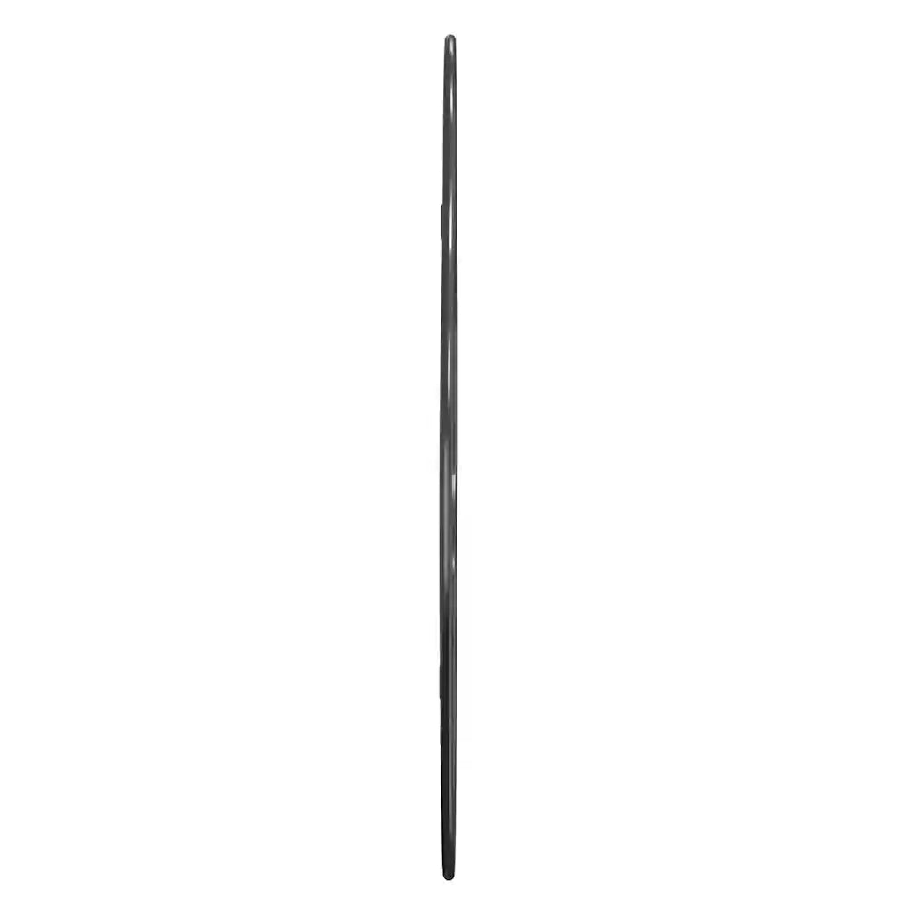 Specchio da Parete Nero 60x50 cm 348274