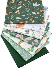 Set di stoffe colorate da 7 pezzi per cucito, scrapbooking e patchwork