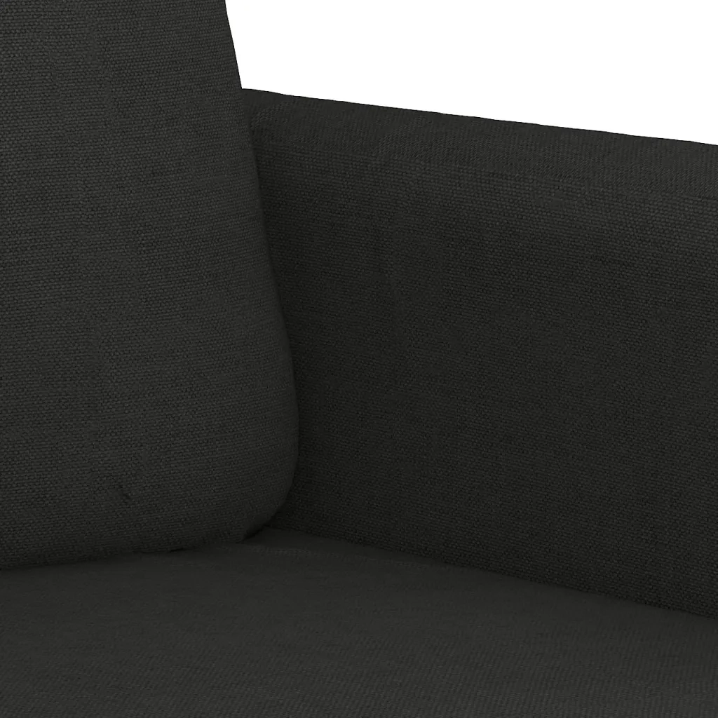Poltrona | Sedia Relax Nera 60 cm in Tessuto