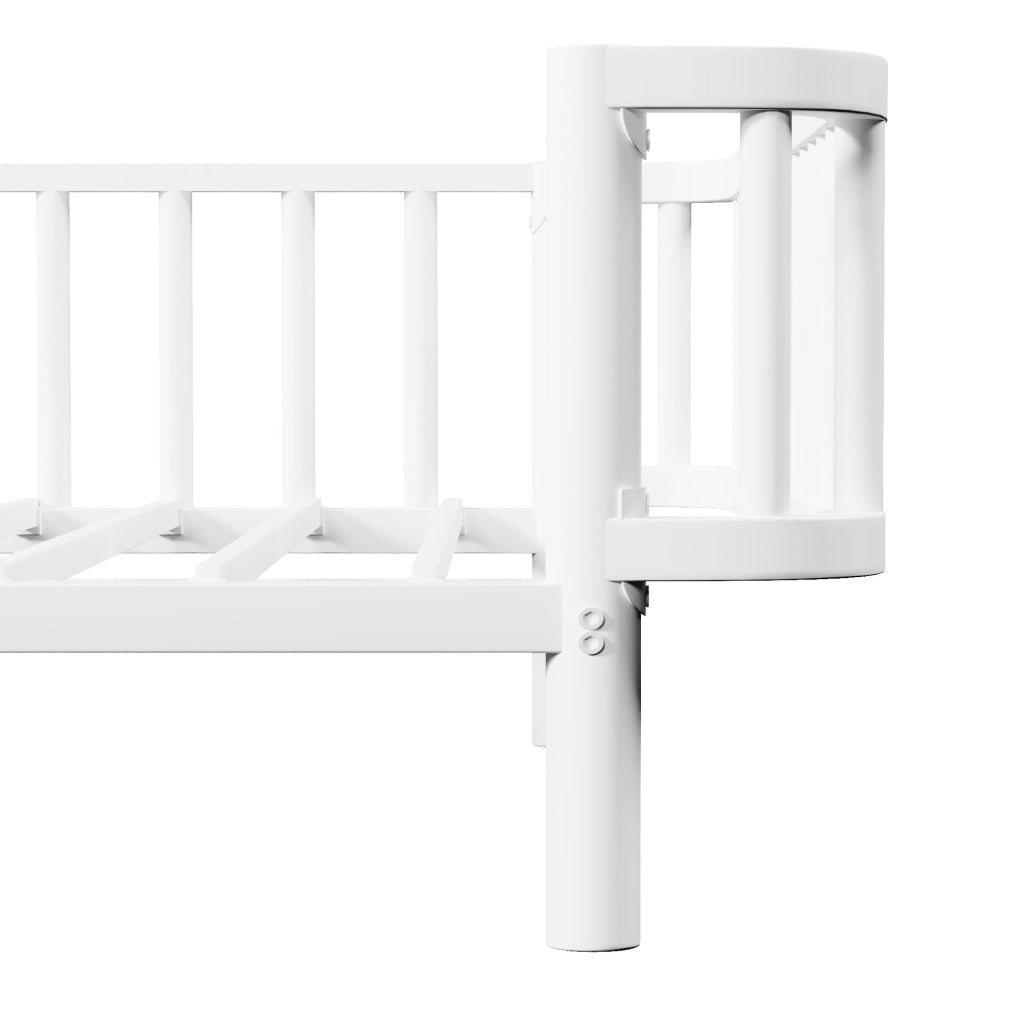 LETTO DA GIORNO 140x200 cm in Metallo Bianco
