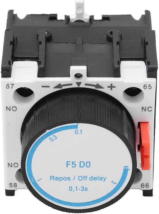 Blocco di Contatto Rapido 0,1s a 3s - Contatto di Compressione dell'Aria - Elevato Livello di Qualità Professionale - PC di Contatto Antincendio - Installazione Facile - Stabilità e Affidabilità - Ritardo di Accensione