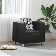 Poltrona Nera in Similpelle 242210