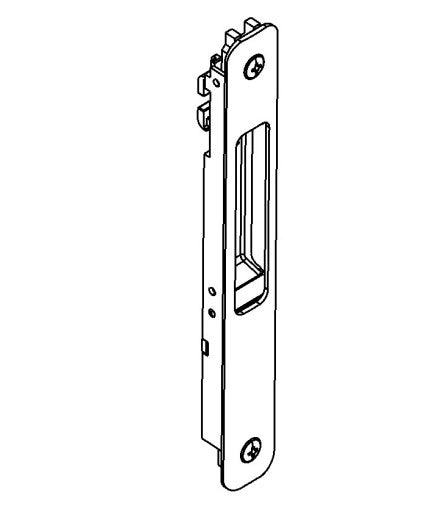 INNER Maniglia ad incasso singola lavorazione 205 mm x 20 mm Master Italy