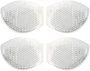 Borsette Antislip - Borsette Reutilizzabili - Cuppe Semilunari - Materiale TPE - 2 Paia - 13 x 10,5 cm