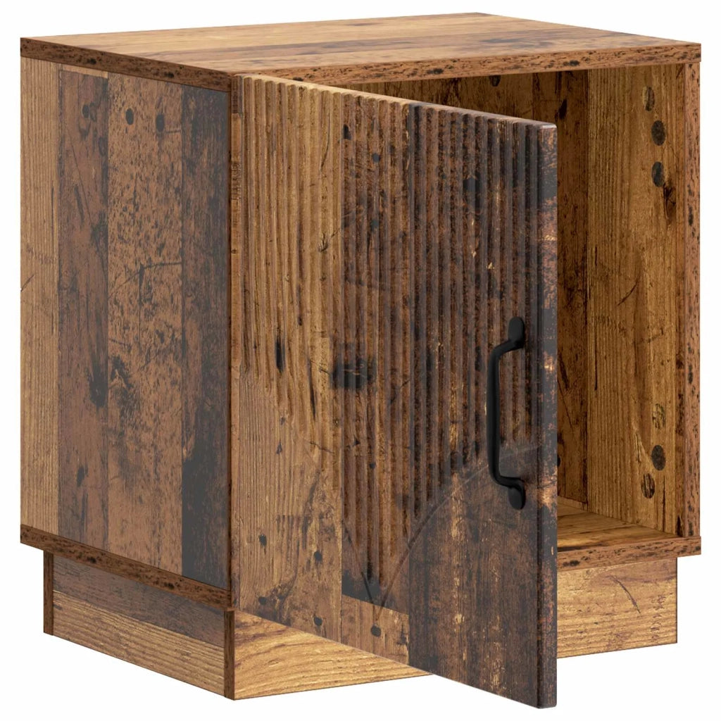 Comodino Legno antico 43 x 34,5 x 47 cm Legno ingegnerizzato 895271