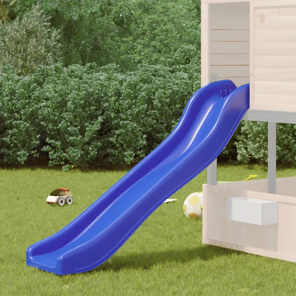 Scivolo per Bambini Blu 175x38x23 cm in Polipropilene 92308