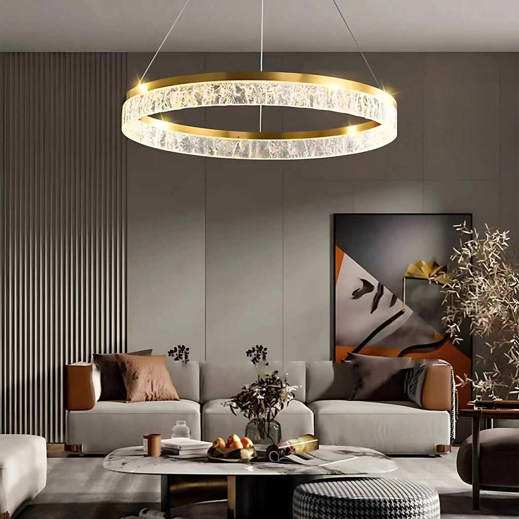 Lampada Led Lhj047-cp 80 Cm Gold