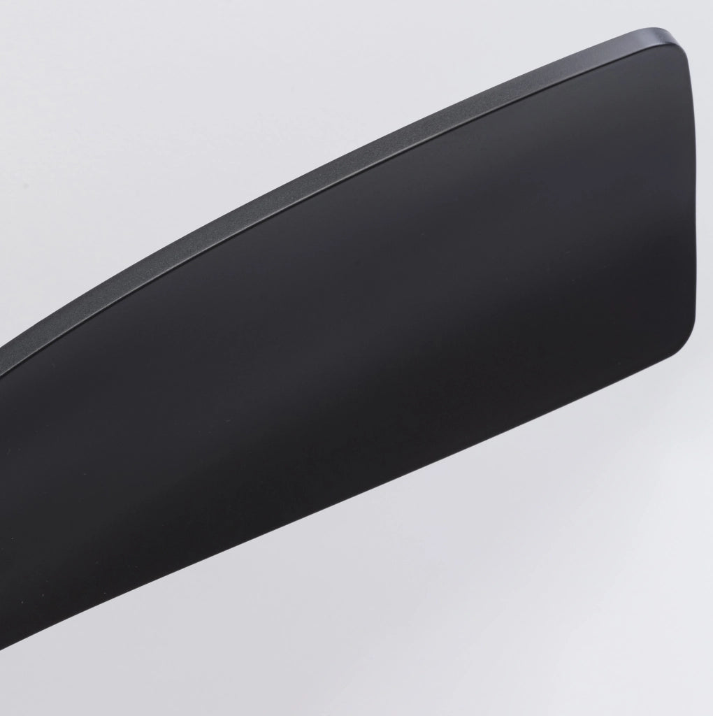 Ventilatore da soffitto ULEVR 42 pollici nero con luce LED 20 W, telecomando, 3 pale e motore DC reversibile