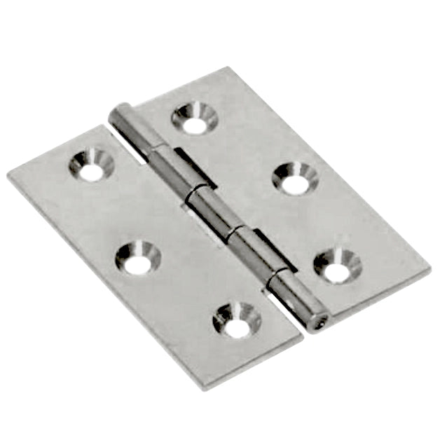 BL CERNIERA FRESATA PIANA NICHEL SAT 60X50 MM 2 PZ- MARIVA- 6,0 blister