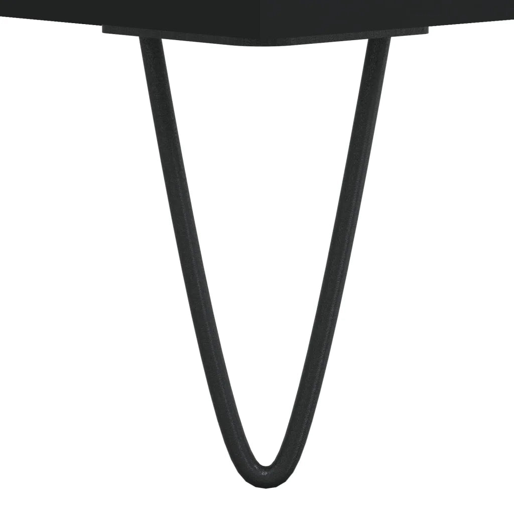 Tavolini da Salotto 2 pz Neri 50x46x50 cm in Legno Multistrato 830911