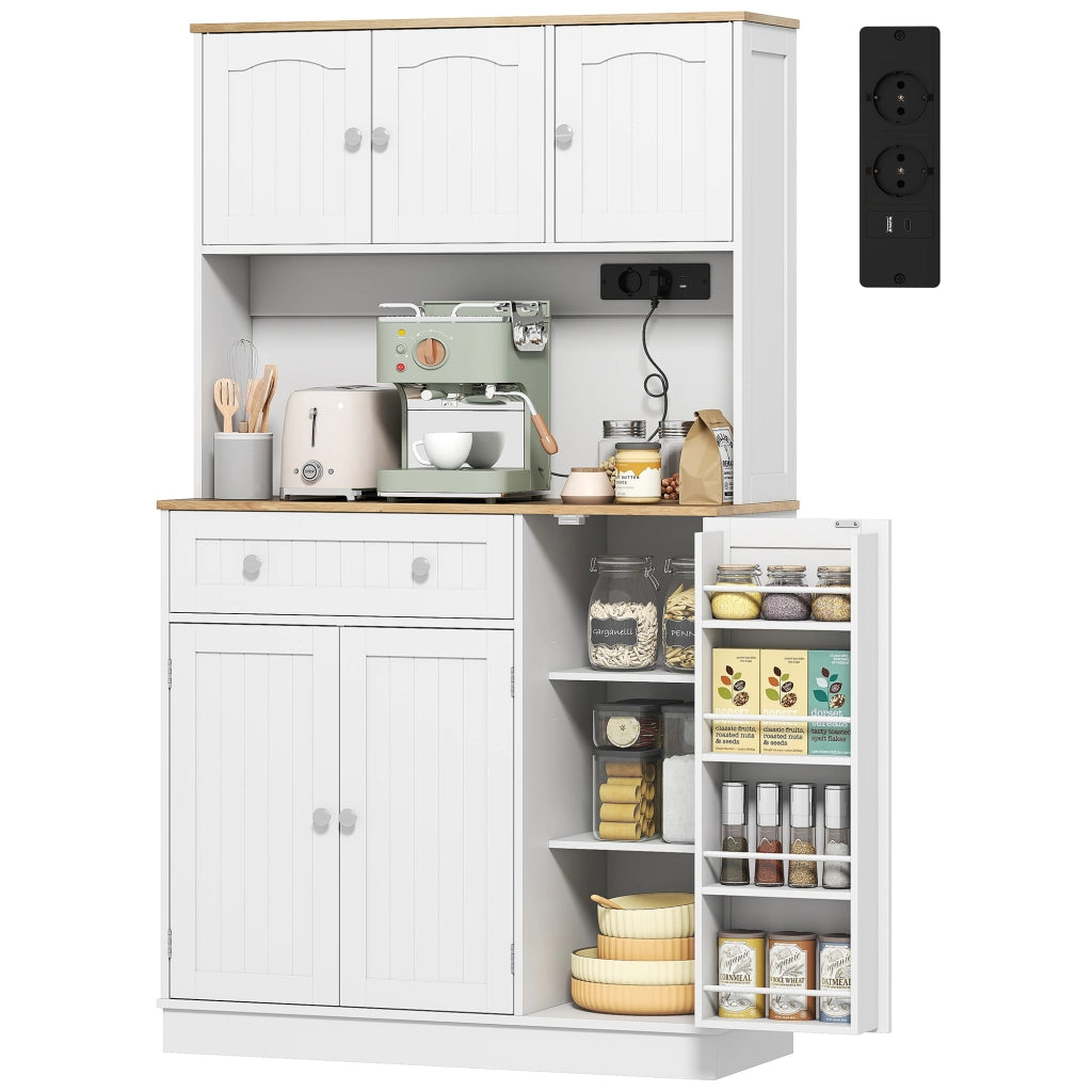 Armadio da Cucina ¨C Minimal ¨C Bianco 100x40x173cm