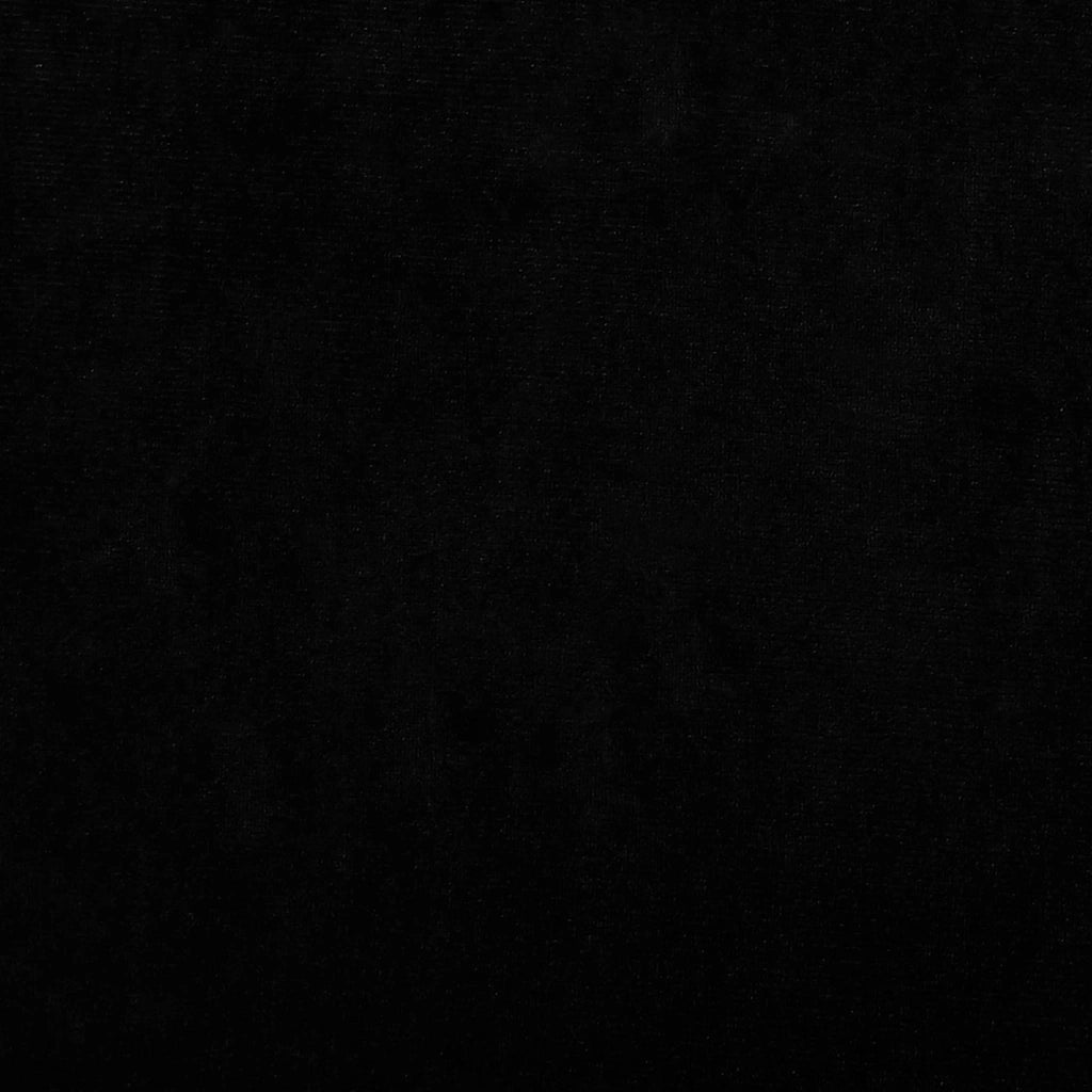 Lettino per Cani Nero 70x40x24 cm in Velluto 171955