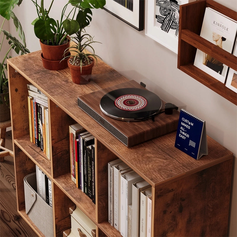 SCAFFALE APERTO COMÒ KOSTKA 3x2 CAPIENTE LOFT PER LIBRI DA UFFICIO RUSTICO