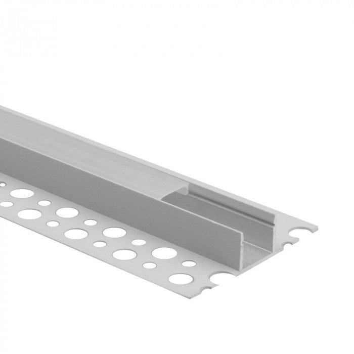 Profilo LED GN02 superficie bianco diffusore satinato 2m