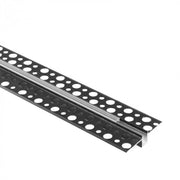 Profilo LED GPW-02 incasso nero, diffusore trasparente 2m