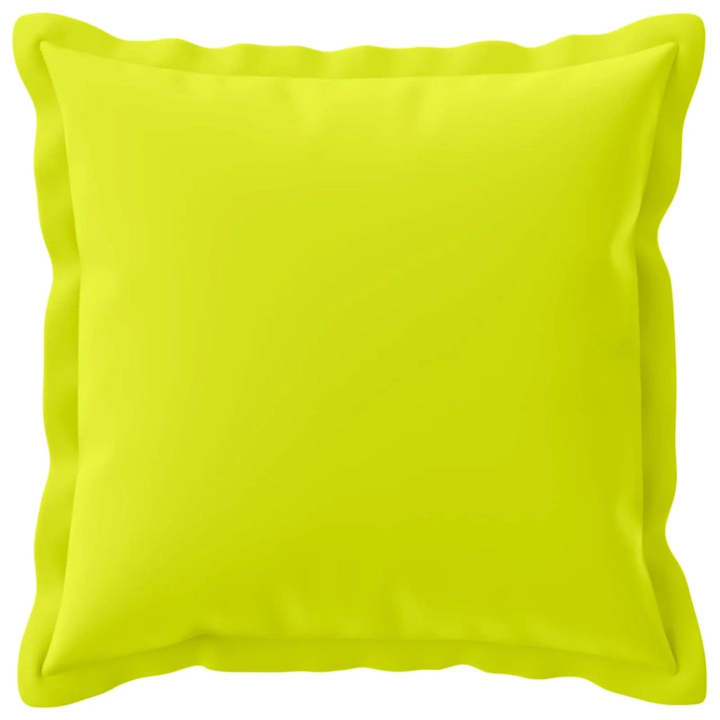 Federa 12 pz HOUTEN Verde brillante. 40 x 40 cm Poliestere 916902