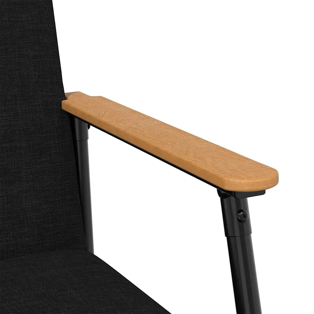 Poltrona | Sedia Relax Nero Tessuto