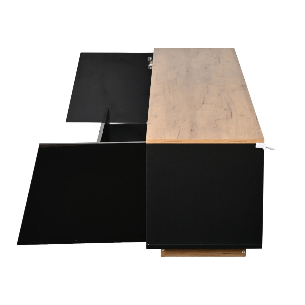 Mobile TV 180 x 40 x 46 cm con LED e 2 cassetti