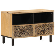 Mobile TV | Armadietto TV | Mobile Porta TV 70x33x46 cm in Legno Massello di Mango
