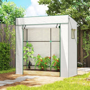 SERRA da Giardino 196x77x197 cm in Polietilene Bianca