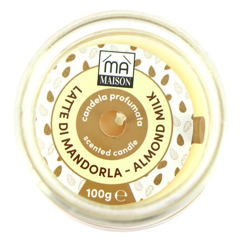 MA MAISON SET 5 CANDELE PROFUMATE LATTE DI MANDORLA 100GR