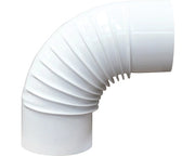 GOMITO SMALTATO  EE ¸ cm 10 90  ° bianco  - SAVE